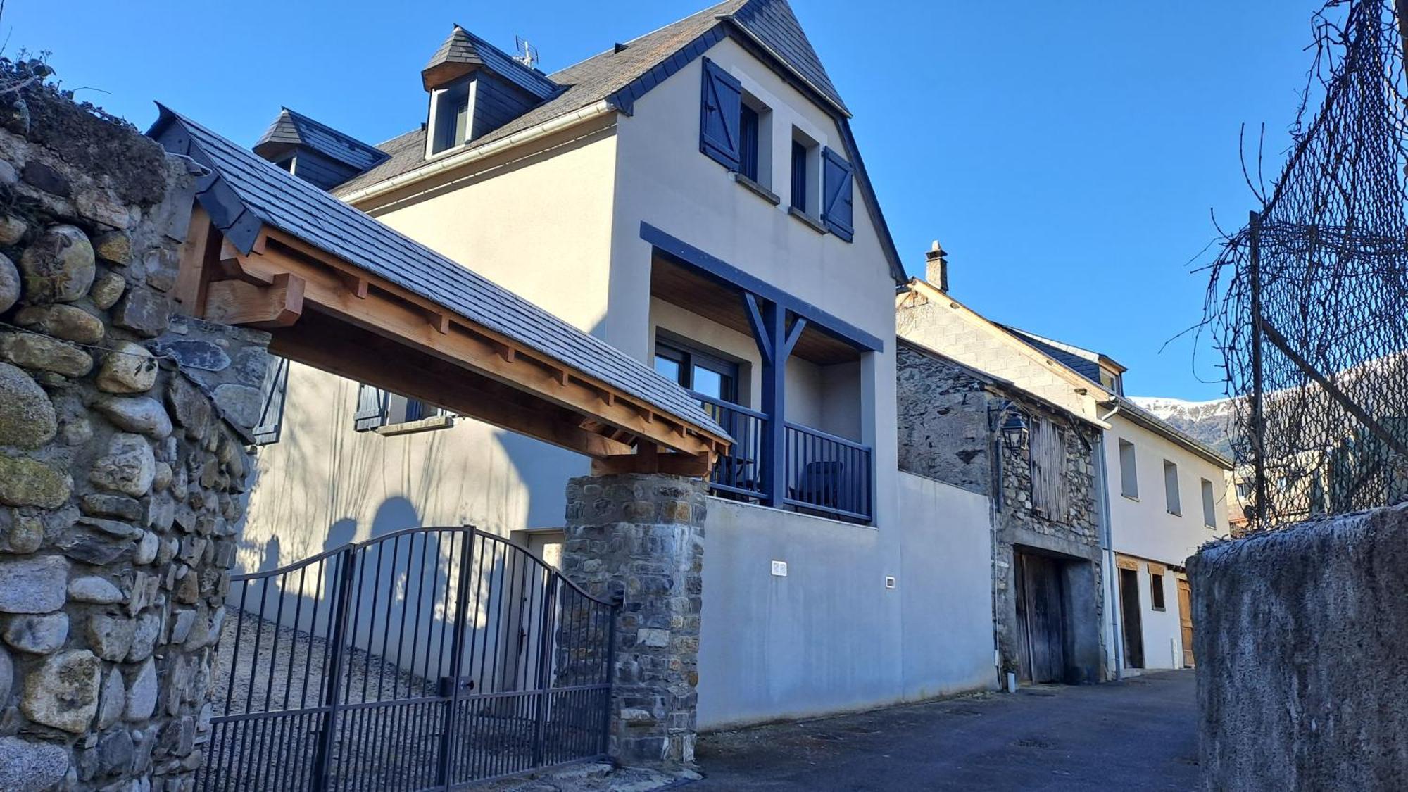 Le Balcon Face A L'Aspin Villa Arreau Eksteriør bilde
